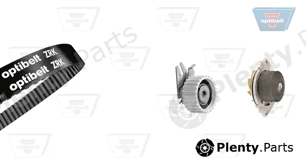 Optibelt KT1080W1 — Water Pump & Timing Belt Kit Optibelt-WAPU-KIT