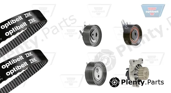 Optibelt KT1442W1 — Water Pump & Timing Belt Kit Optibelt-WAPU-KIT