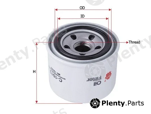 Sakura Filters AU C-1013 — Oil Filter