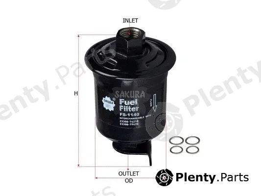 Sakura Filters AU FS-1140 — Fuel Filter