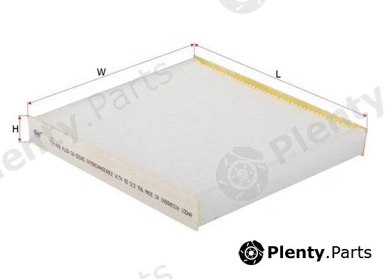 Sakura Filters AU CA-32040 — Filter, cabin air