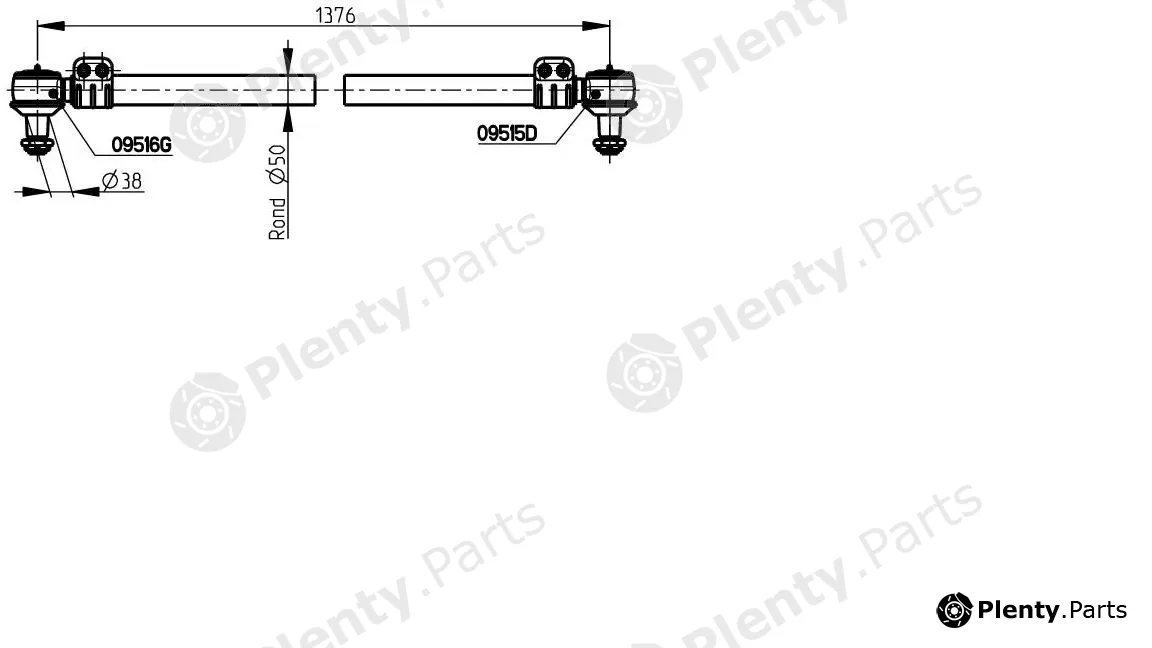 Novocar 1329016ERO — Connecting Rod BIELLE DE PONT