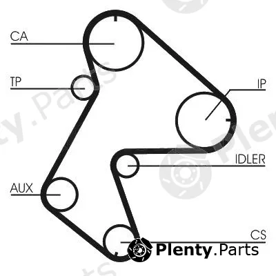COGEFA France 7.00.749.225 — Timing Belt
