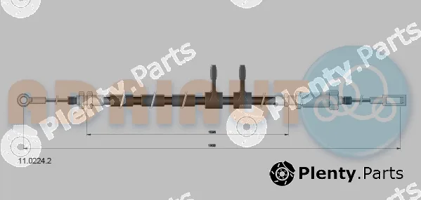Adriauto 11.0224.2 — Cable Pull, parking brake