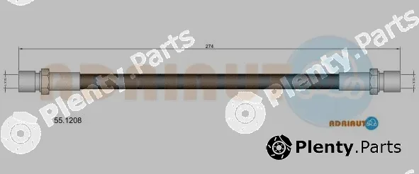 Adriauto 55.1208 — Brake Hose