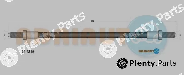 Adriauto 51.1215 — Brake Hose