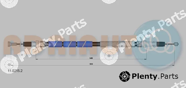 Adriauto 11.0215.2 — Cable Pull, parking brake