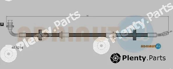 Adriauto 48.1214 — Brake Hose