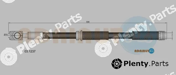 Adriauto 03.1237 — Brake Hose