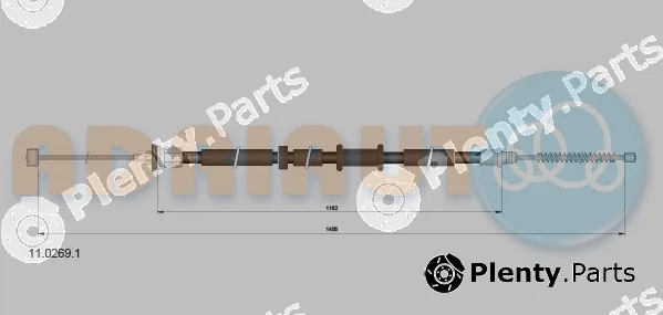 Adriauto 11.0269.1 — Cable Pull, parking brake