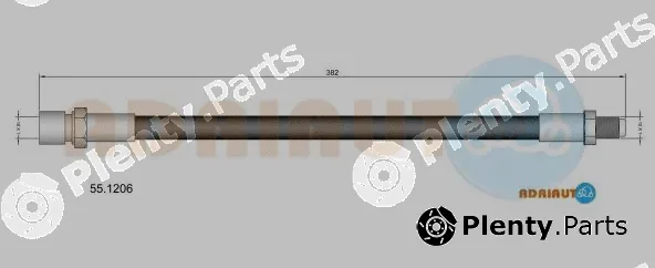 Adriauto 55.1206 — Brake Hose