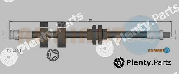 Adriauto 11.1224.1 — Brake Hose