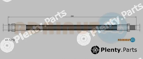 Adriauto 41.1210 — Brake Hose