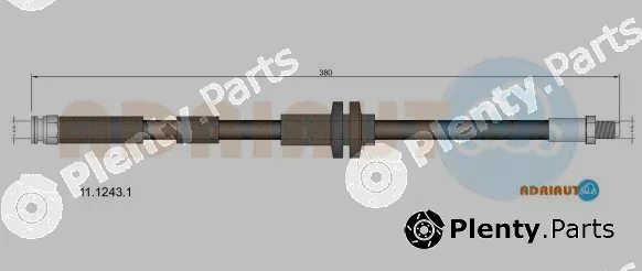 Adriauto 11.1243.1 — Brake Hose