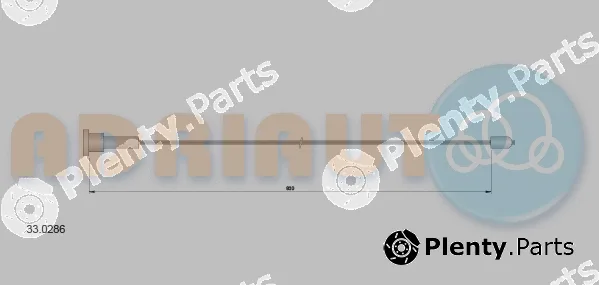 Adriauto 33.0286 — Cable Pull, parking brake