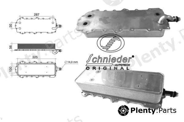 Schnieder Autotech JRS62.00038 — Oil Cooler, engine oil