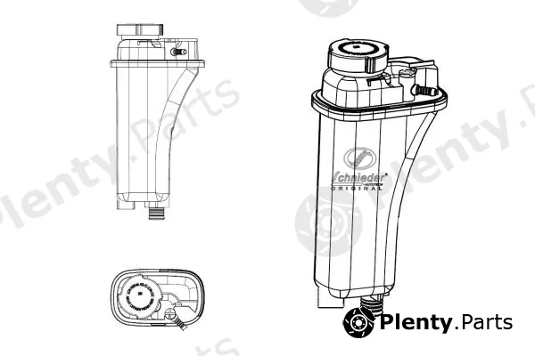 Schnieder Autotech BMS32.00026 — Expansion Tank, coolant