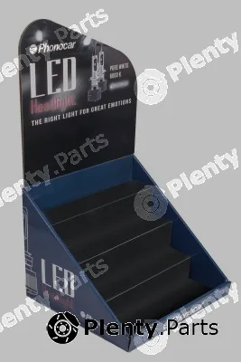 Phonocar 89963 — Presentation Stand Counter display for LED bulbs