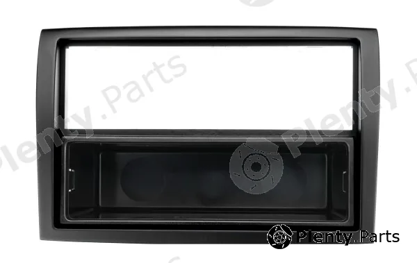 Phonocar 03481 — Adapter frame, car radio Car radio adapter frame with removable storage compartment