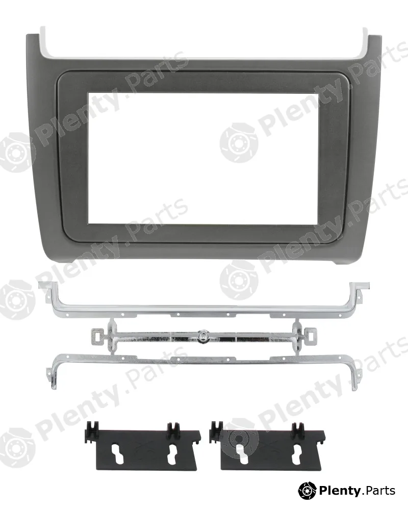 Phonocar 03715 — Adapter frame, car radio Car radio adapter frame with fixing brackets