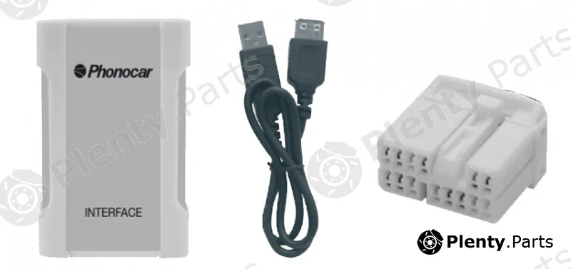 Phonocar 05893 — Multimedia Interface Audio Interface USB - SD - MP3 - Fiat Sedici SUZUKI Swift-SX