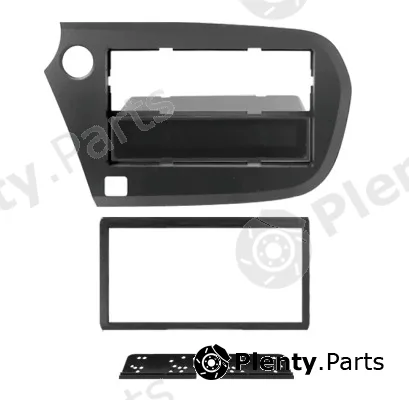 Phonocar 03564 — Adapter frame, car radio Car radio adapter frame with removable storage compartment,