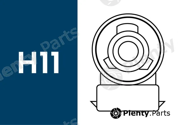 Phonocar 07116 — Bulb, headlight SUPERWHITE H11