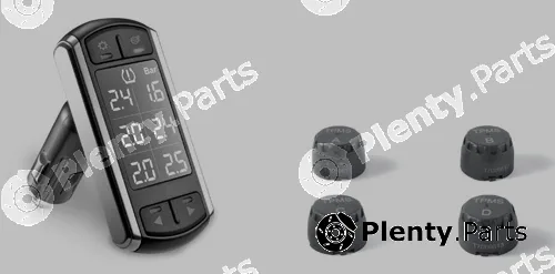 Phonocar VM361 — Wheel Sensor Set, tyre-pressure monitoring system Wireless Tyre-Pressure control-System for vans and campers