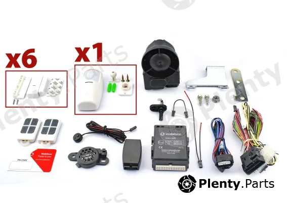 Phonocar 09005 — Alarm System CARAVAN ALARM 1 ZONES + 6 DOORS/WINDOWS