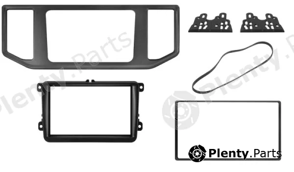 Phonocar 03753 — Adapter frame, car radio Car radio adapter frame with trim frames and fixing brackets