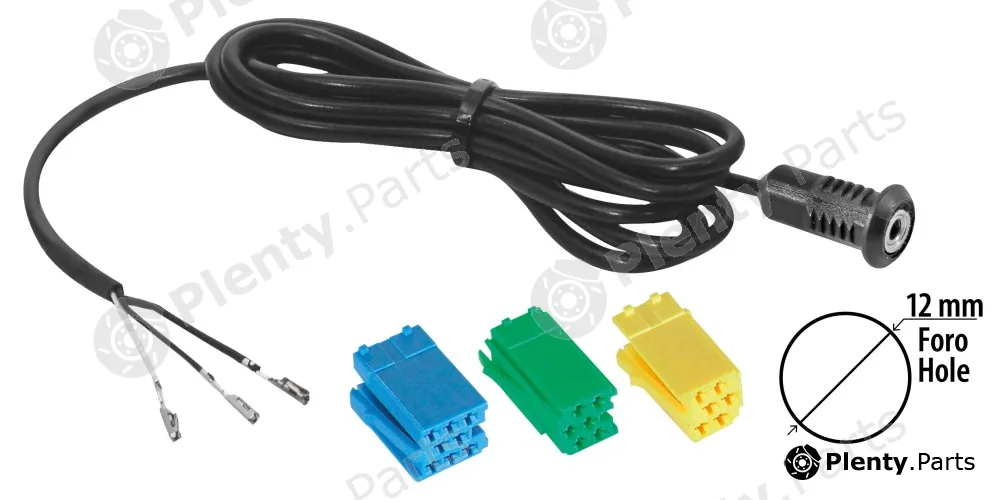 Phonocar 04112 — Connecting Cable, multimedia interface AUX-IN audio cable (Mini ISO -> Jack 3.5)