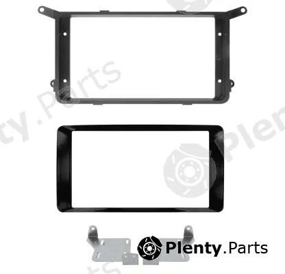 Phonocar 03652 — Adapter frame, car radio Car radio adapter frame with trim frame, support and fixing