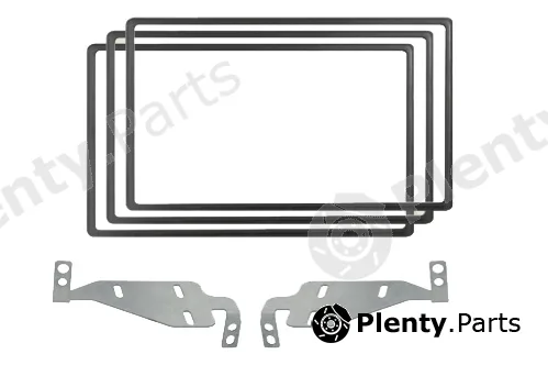 Phonocar 03667 — Adapter frame, car radio Car radio adapter frame with trim frames and fixing brackets