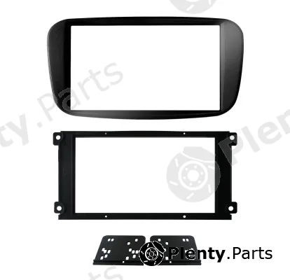 Phonocar 03582 — Adapter frame, car radio Car radio adapter frame with trim frame and fixing brackets