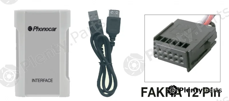 Phonocar 05898 — Multimedia Interface Audio interface USB - SD - AUX CD Changer connection FORD ‘0