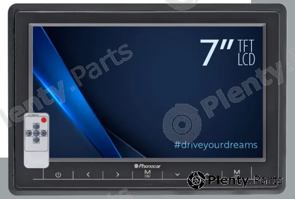 Phonocar VM173 — Monitor Monitor 7 Widescreen Extraflat