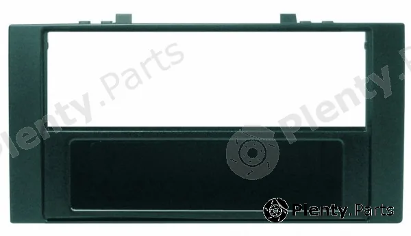 Phonocar 03376 — Adapter frame, car radio Car radio adapter frame with removable storage compartment