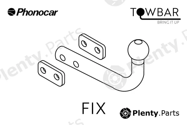 Phonocar 01030 — Trailer Hitch null