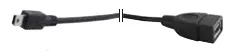 Multimedia Interface USB extension cable