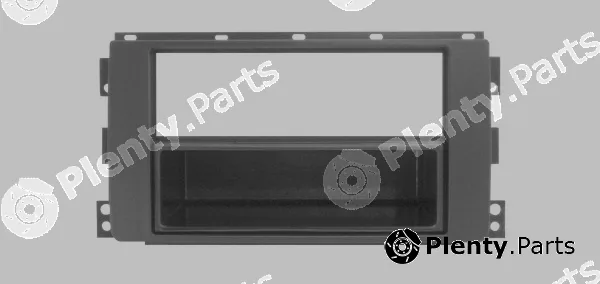 Phonocar 03392 — Adapter frame, car radio Car radio adapter frame with removable storage compartment