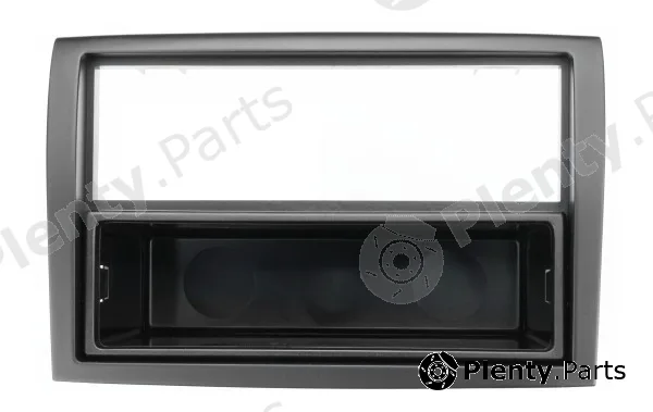Phonocar 03371 — Adapter frame, car radio Car radio adapter frame with removable storage compartment