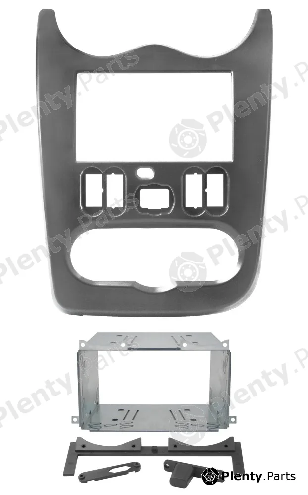 Phonocar 03614 — Adapter frame, car radio Car radio adapter frame with cage and fixing brackets