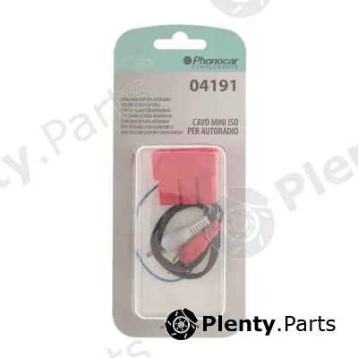 Phonocar 04191 — Adapter cable, car radio CAR RADIO MINI ISO CABLE