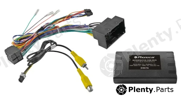 Phonocar 04076 — Steering Wheel Remote Control, navigation system/car radio Steering wheel controls interface. Protocol: CAN-BUS