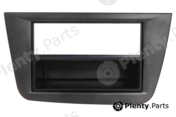 Phonocar 03346 — Adapter frame, car radio Car radio adapter frame with removable storage compartment