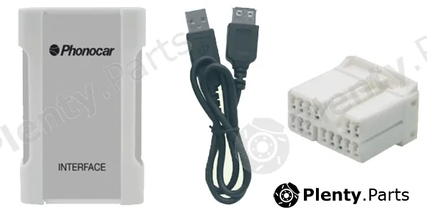 Phonocar 05882 — Multimedia Interface Audio interface -USB-SD-AUX CD Changer Connection Honda 4 In