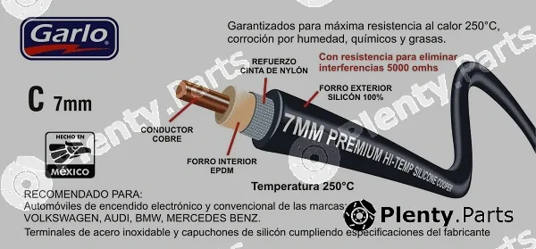 Garlo C-198 — Plug, spark plug