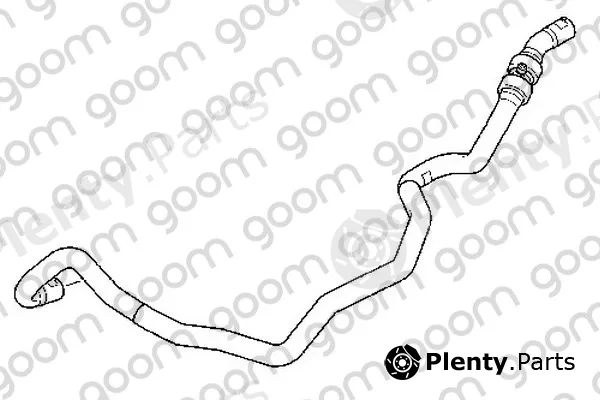 Goom RH-1704 — Radiator Hose