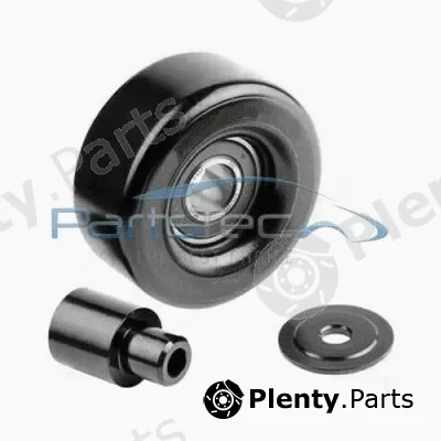 PartsTec PTA100-0023 — Deflection/Guide Pulley, V-ribbed belt