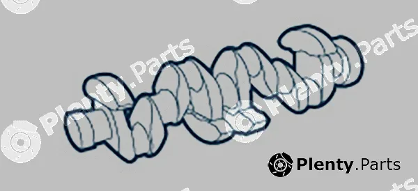 OE Germany 010300314000 — Crankshaft